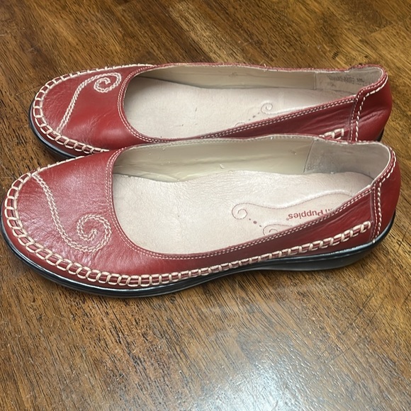 Hush Puppie Loafers leather 11E - Picture 3 of 14